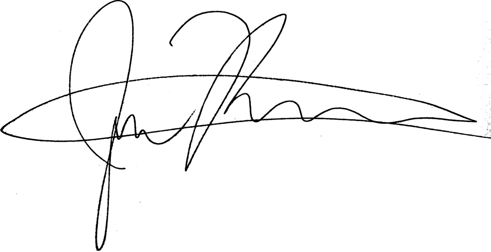 Gordon Geisler Untreschrift